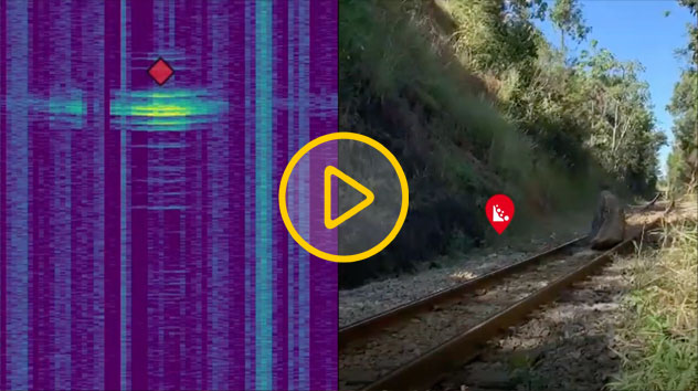 Sensonic Railway landslide detection